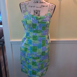 Lilly Pulitzer Alexis Dress Seabreeze Print.